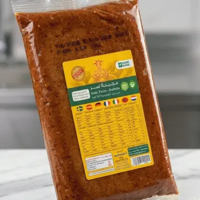 Premium Seedless Date Paste - 100% Natural