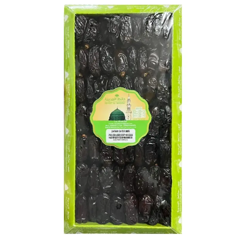 Premium Safawi Dates - Natural Dark Quality